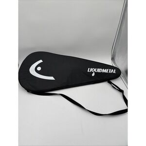 HEAD Liquidmetal SINGLE ZIPPERED TENNIS RACQUET COVER WITH‎ STRAP, No Racket 🔥